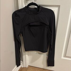 lululemon 2-in-1 Training tank + long sleeve shirt